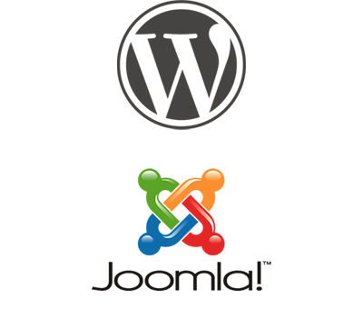 WordPress and Joomla
